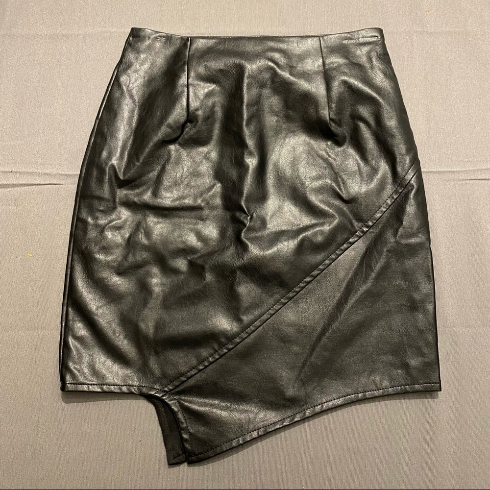 Fashion Nova | Faux Leather Skirt